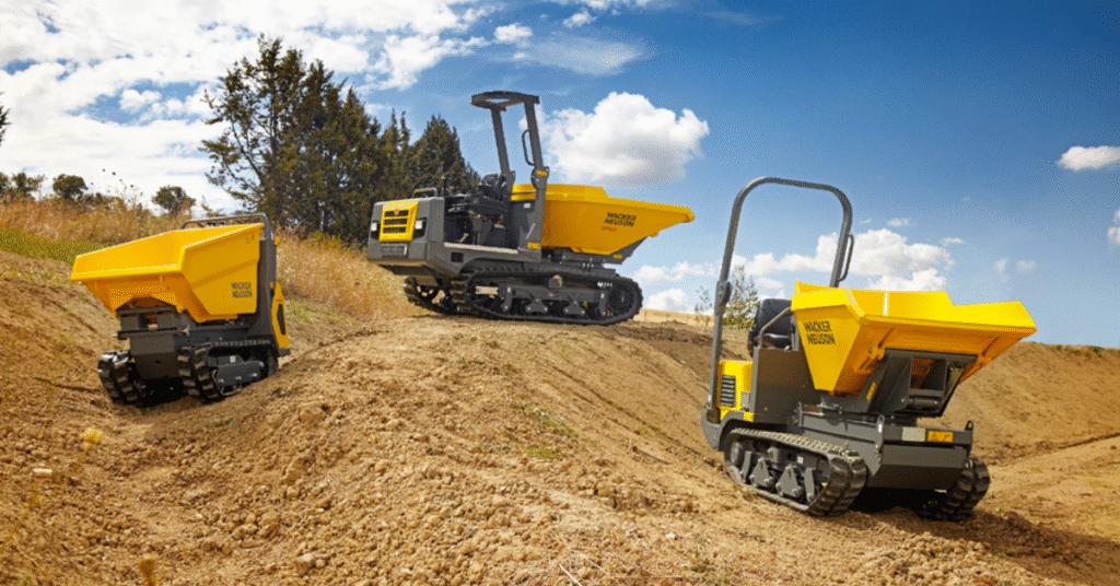 Wacker Neuson DT15 roomikdumperi rent