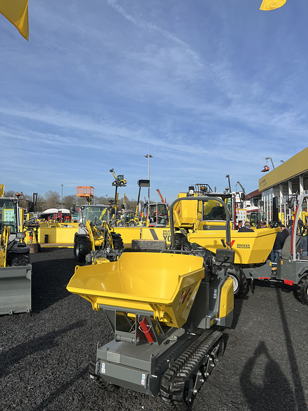 Wacker Neuson DT15 roomikdumperi rent 