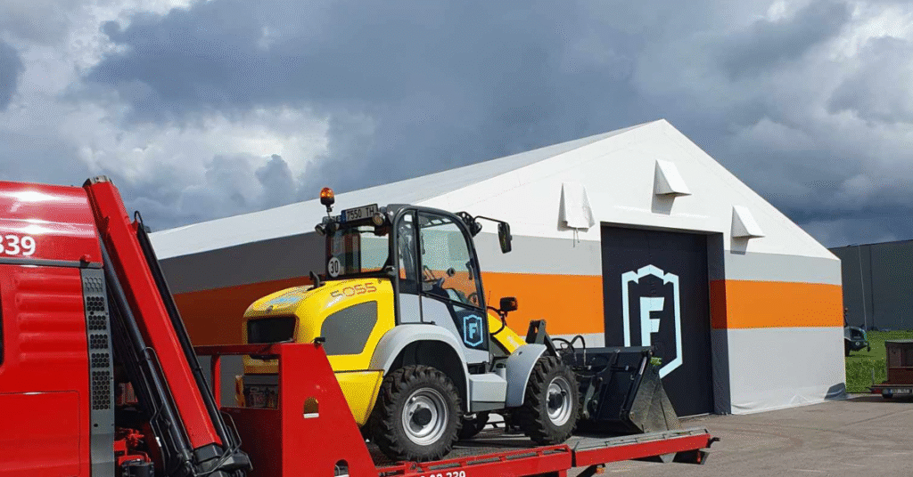 Fortalist renditud masinad objektile